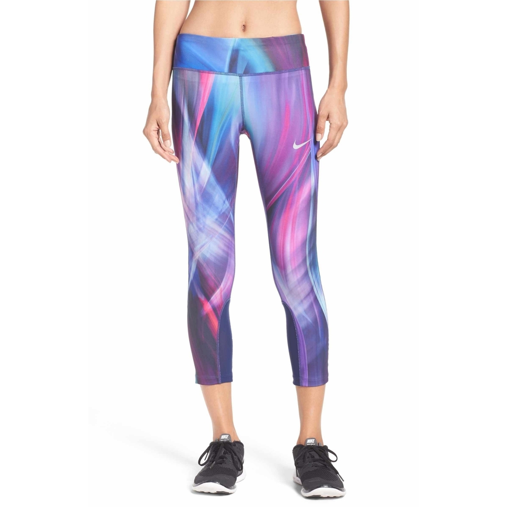 NIKE EPIC LUXE | Mid-Rise Crop Pocket Running Leggings